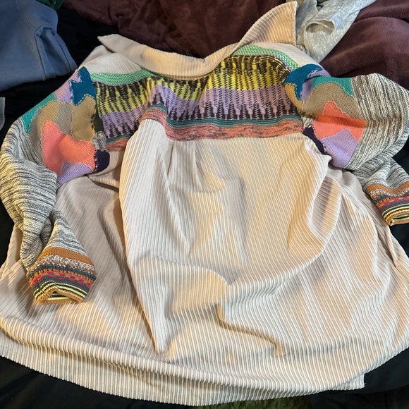 Buckle Multicolor Patchwork Jacket - Picture 3 of 3